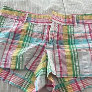 Lilly Pulitzer Walsh Short in Multi Summer Plaid